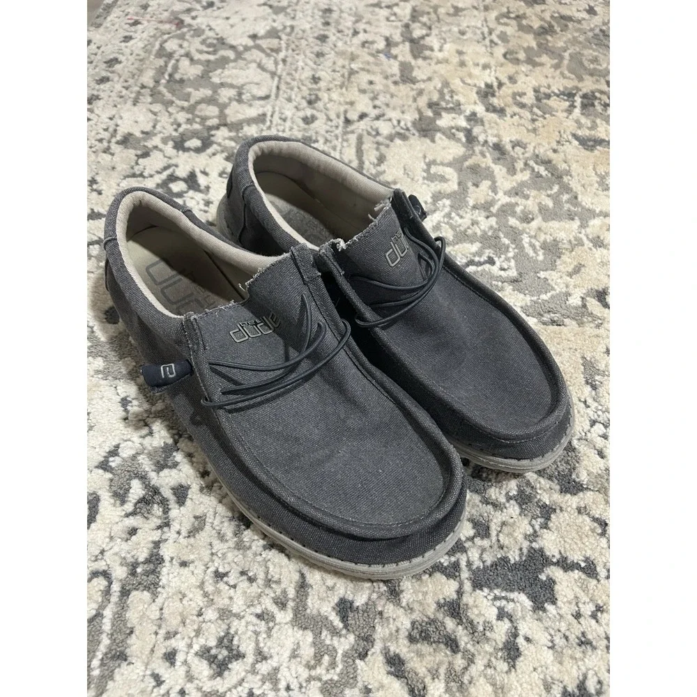 Men's Blue Hey Dude Shoes Size 13